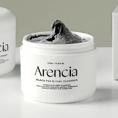 Arencia Black Tea & Yuzu Cleanser 120g