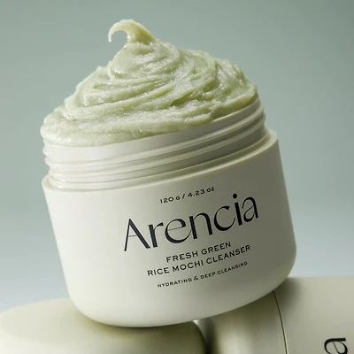 Arencia Fresh Green Rice Mochi Cleanser 120g
