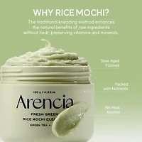 Arencia Fresh Green Rice Mochi Cleanser 120g