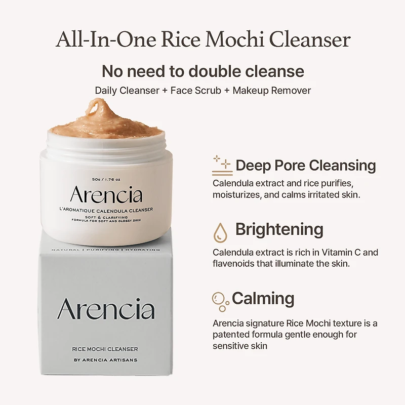 Arencia Laromatique Calendula Cleanser 120g