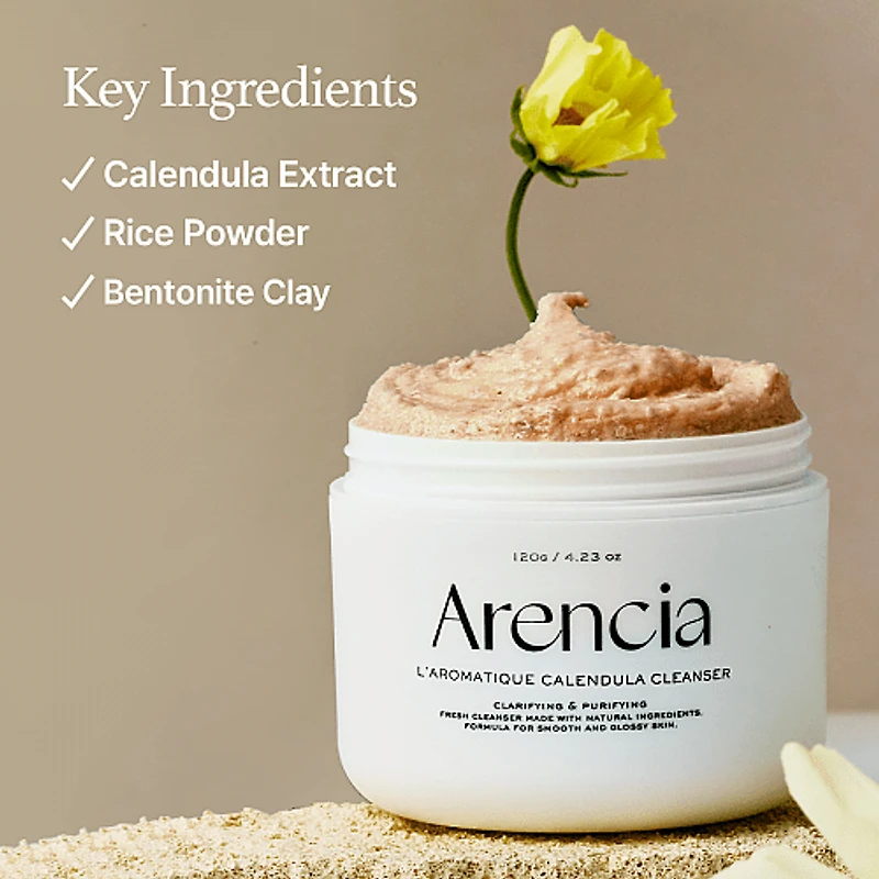 Arencia Laromatique Calendula Cleanser 120g
