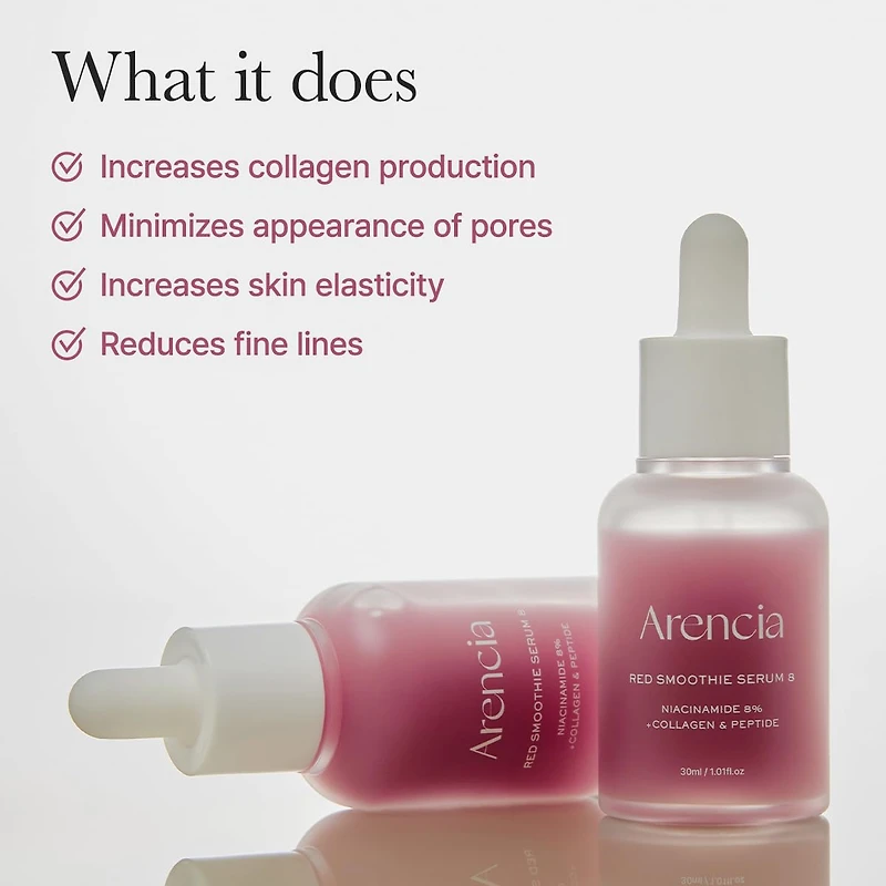 Arencia Red Smoothie Serum 8 30ml