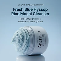 Arencia Royal Blue Hyssop Rice Mochi Cleanser 120g