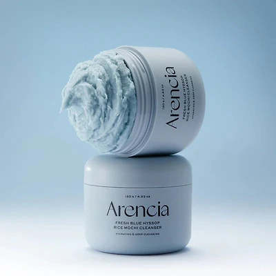 Arencia Royal Blue Hyssop Rice Mochi Cleanser 120g