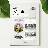 ARIUL 7 days Mask Heartleaf P 1pc