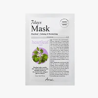 ARIUL 7 days Mask Heartleaf P 1pc