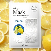 ARIUL 7 days Mask Lemon C 1pc