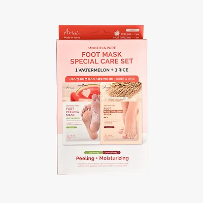 ARIUL Smooth & Pure Foot Mask Special Care Duo Set - Softening