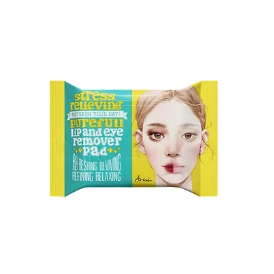 ARIUL Stress Relieving Purefull Lip & Eye Remover Pad 30pcs