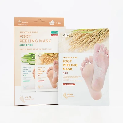 Ariul Two Pack Aloe & Rice Foot Peeling Mask 1pair