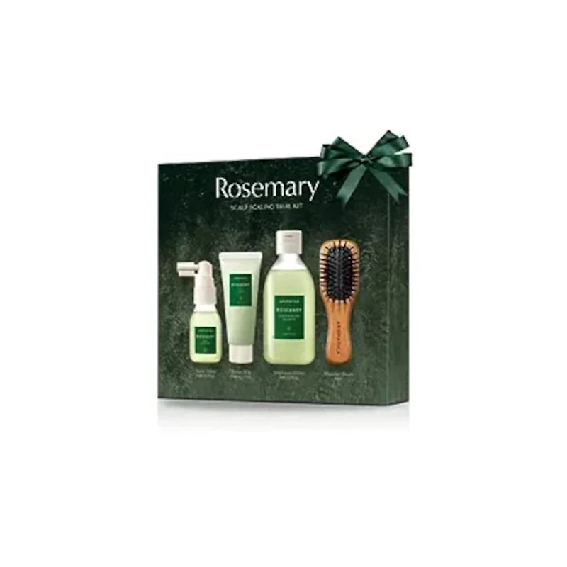 Aromatica Rosemary Scalp Scaling Trail Kit Set 4 items