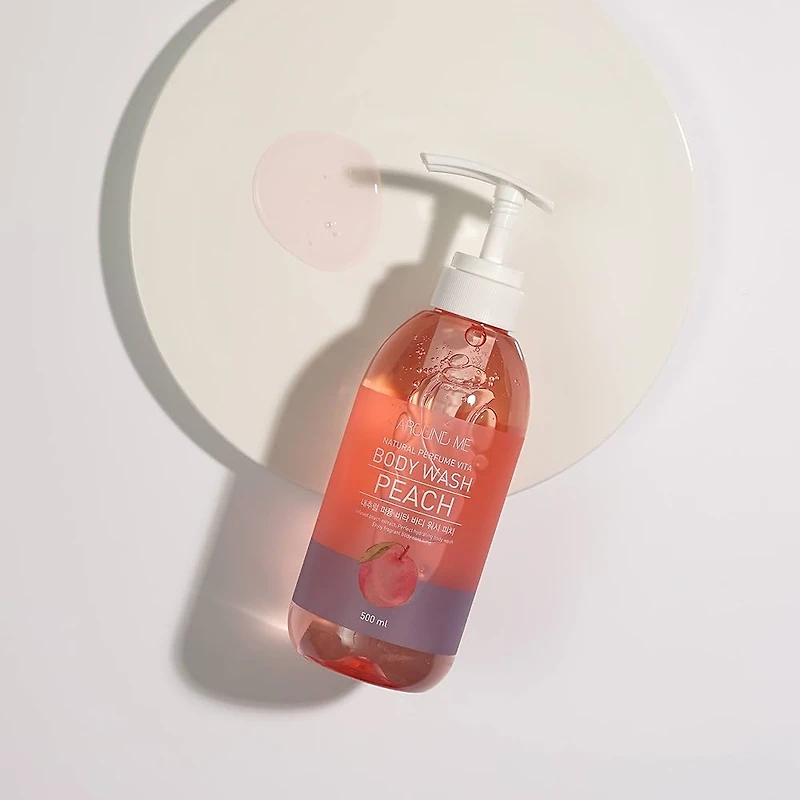 AROUND ME Perfume Vita Body Wash Peach 500ml