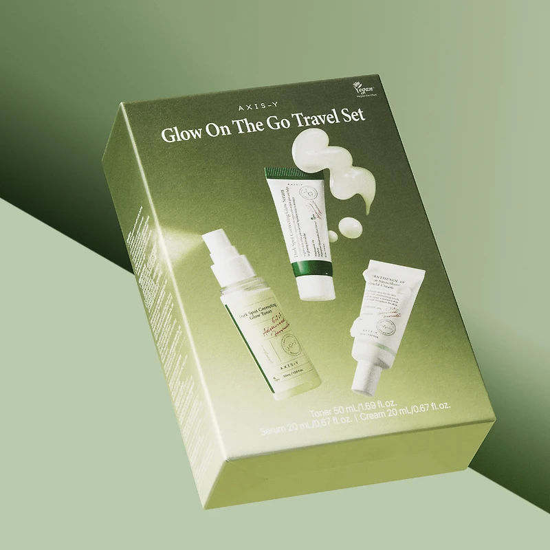 AXIS-Y Glow On the Go Travel Set