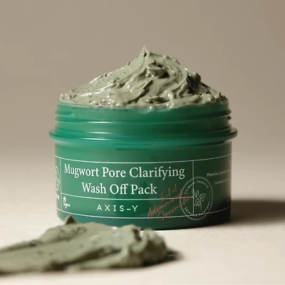 AXIS-Y Mugwort Pore Clarifying Wash Off Pack 100ml