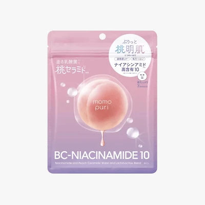 BCL Momopuri Moist Barrier Serum Mask N 7pcs