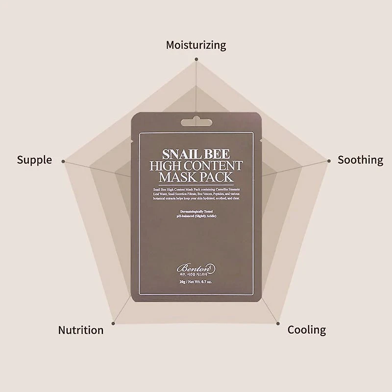 Benton Snail Bee High Content Mask Pack 1pc