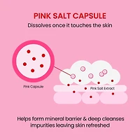BEPLAIN Pink Salt AHA BHA Cleansing Foam 120ml