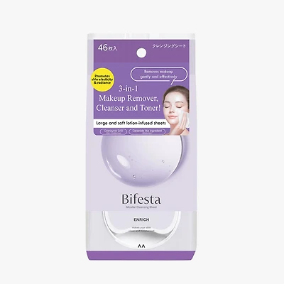 BIFESTA Micellar Cleansing Sheet - Enrich 46pcs