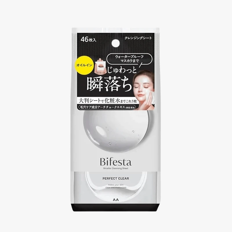 BIFESTA Micellar Cleansing Sheet Perfect Clear 46pcs