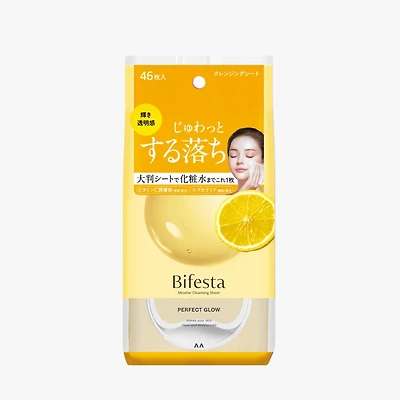 BIFESTA Micellar Cleansing Sheet Perfect Glow 46pcs