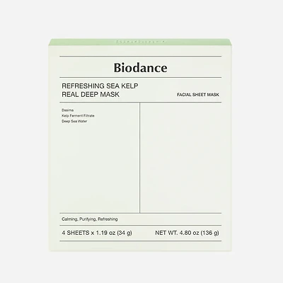Biodance Refreshing Sea Kelp Real Deep Mask (Green)