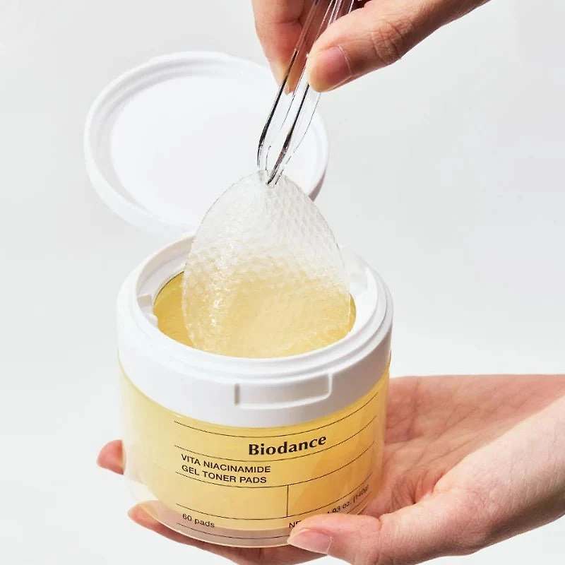 Biodance Vita Niacinamide Gel Toner Pads 60pcs