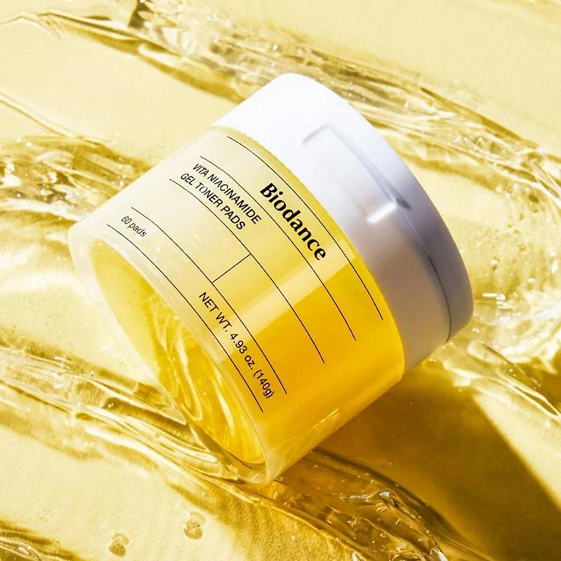 Biodance Vita Niacinamide Gel Toner Pads 60pcs