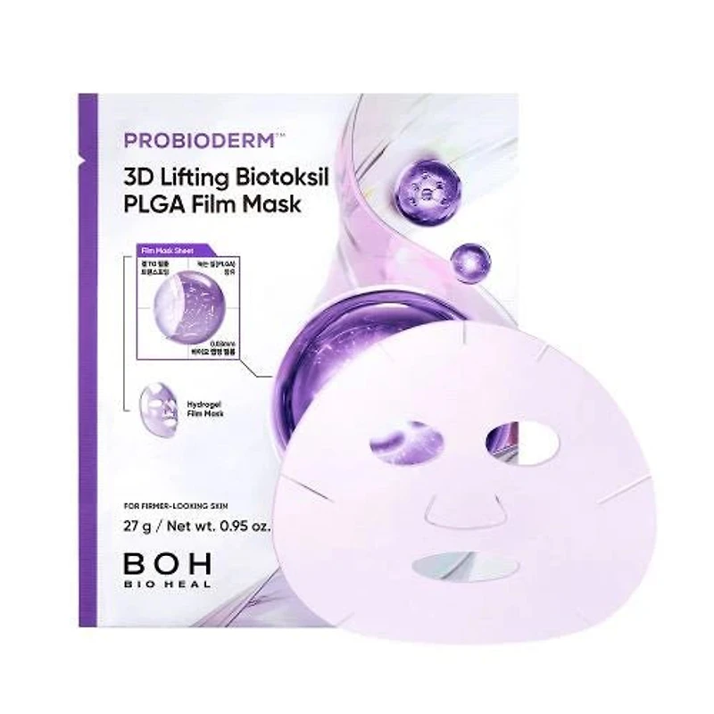 BIOHEAL BOH Probioderm 3D Lifting Biotoksil PLGA Film Mask 1pc