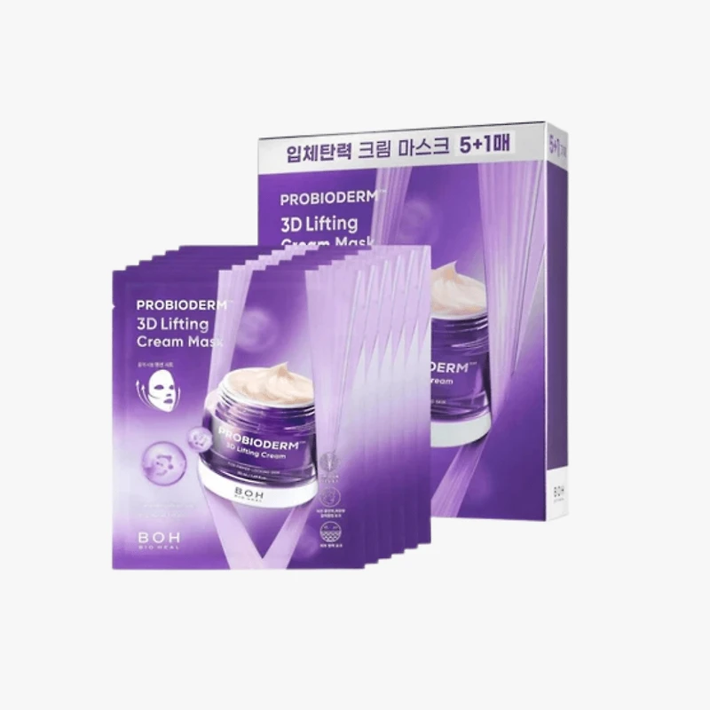 BIOHEAL BOH Probioderm 3D Lifting Cream Mask 6pcs