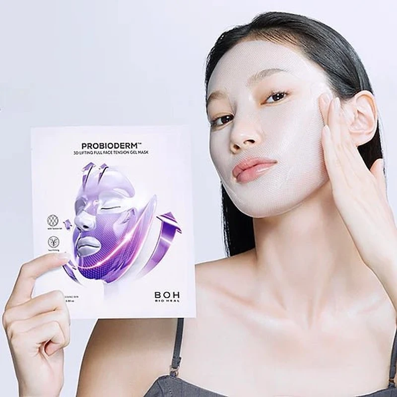 BIOHEAL BOH Probioderm 3D Lifting Full Face Tension Gel Mask 1pc