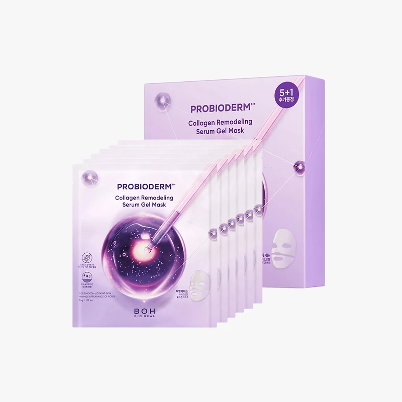 BIOHEAL BOH Probioderm Collagen Remodeling Serum Gel Mask Sheet (Box/Single)
