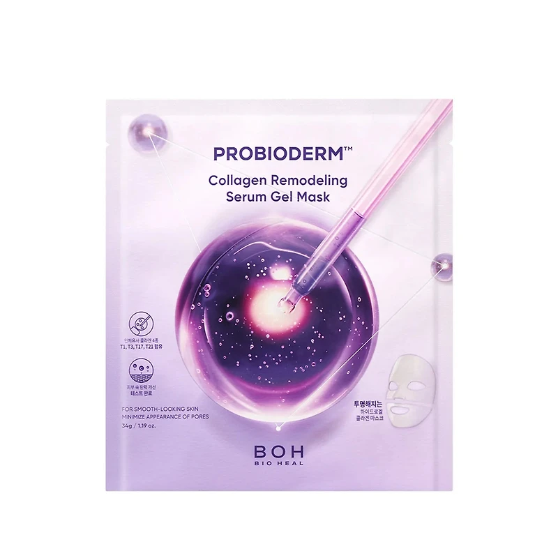 BIOHEAL BOH Probioderm Collagen Remodeling Serum Gel Mask Sheet (Box/Single)