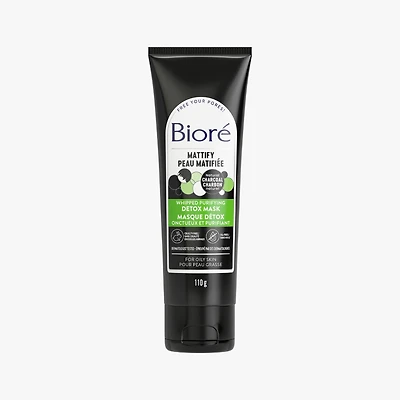 Bioré Charcoal Whipped Purifying Detox Mask 110g