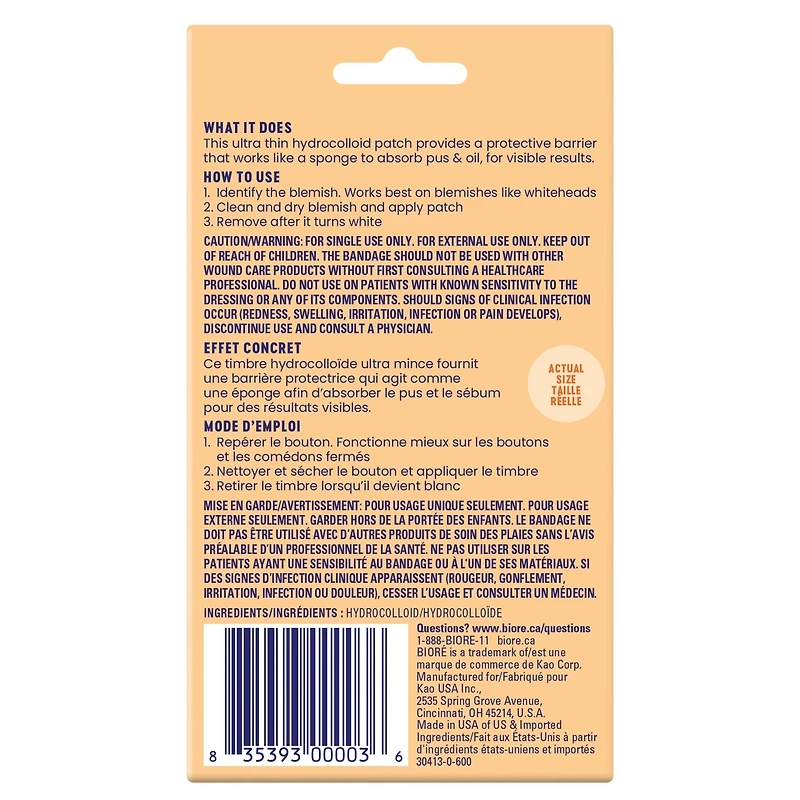 Bioré Day or Night Blemish Patches Value Pack 54pcs