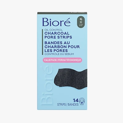 Bioré Deep Cleansing Charcoal Pore Strip Value Pack 14 strips