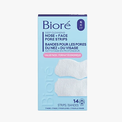 Bioré Deep Cleansing Pore Strip Mixed Value Pack 14 Strips