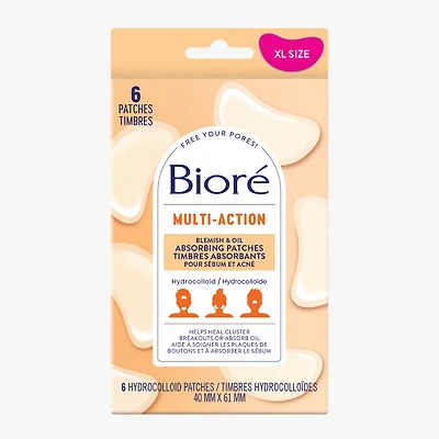 Bioré Multi Action Blemish & Oil Absorbing Patches 6pcs