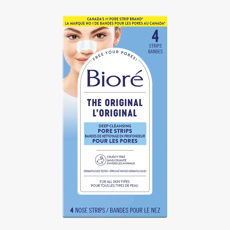 Bioré Original Deep Cleansing Pore Strips 4pc