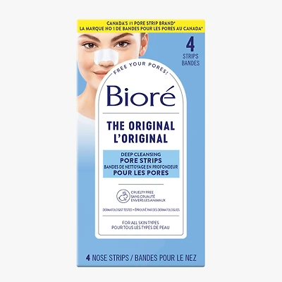 Bioré Original Deep Cleansing Pore Strips 4pc