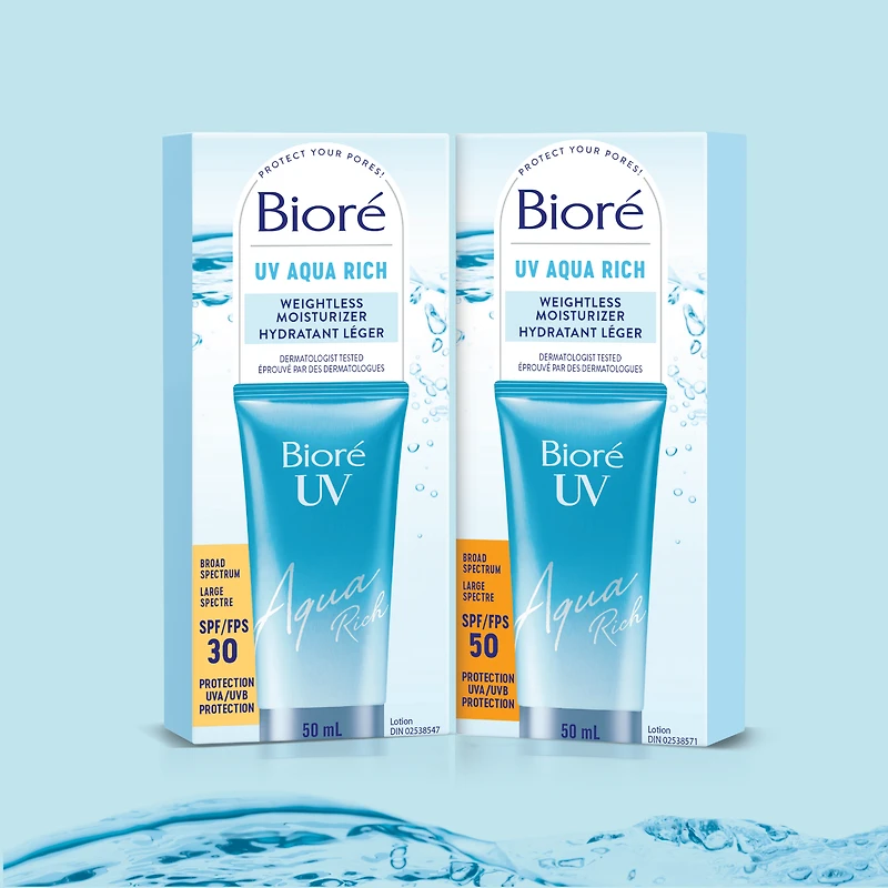 Bioré SPF 50 UV Aqua Rich Weightless Moisturizer 50ml