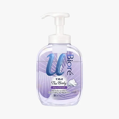 Biore U Body Foam Type Deep Clear Herbal Fresh Fragrance Pump 540ml