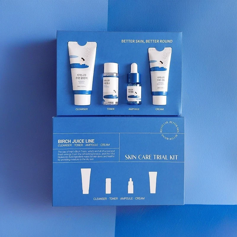 Round Lab Birch Juice Trial Kit (4 Items)