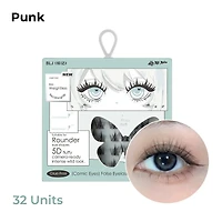 BLJ Comic Eyes Glue-free False Eyelashes (5 Styles)