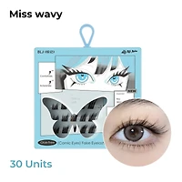 BLJ Comic Eyes Glue-free False Eyelashes (5 Styles)