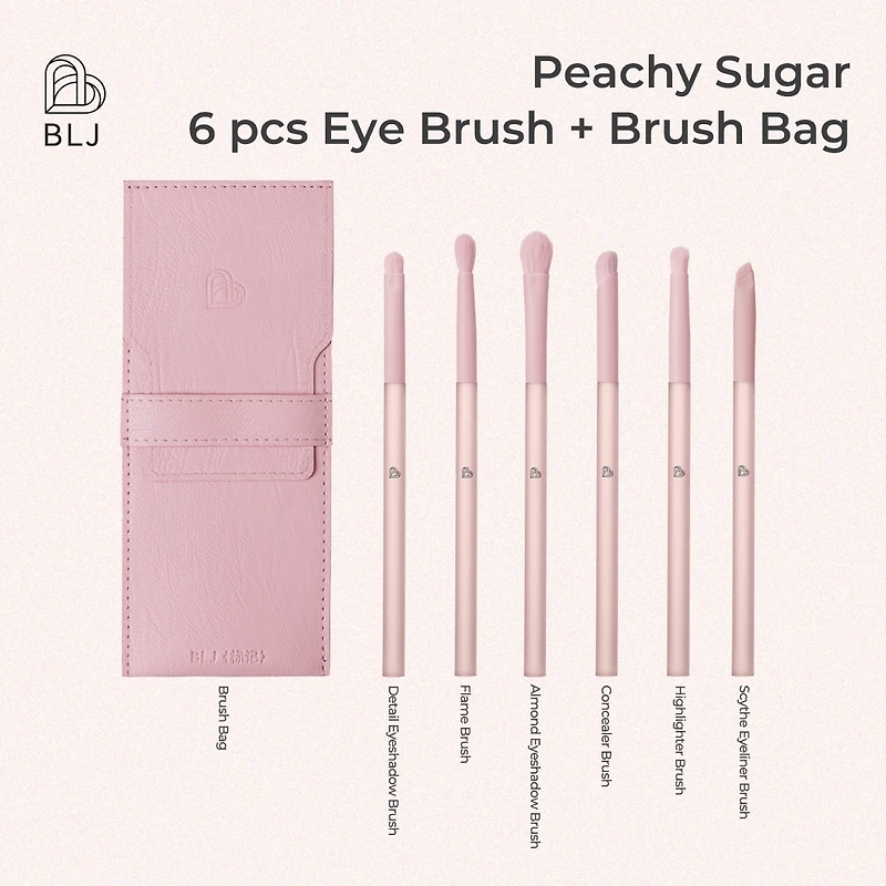 BLJ Eye Brush Set Of 6pcs