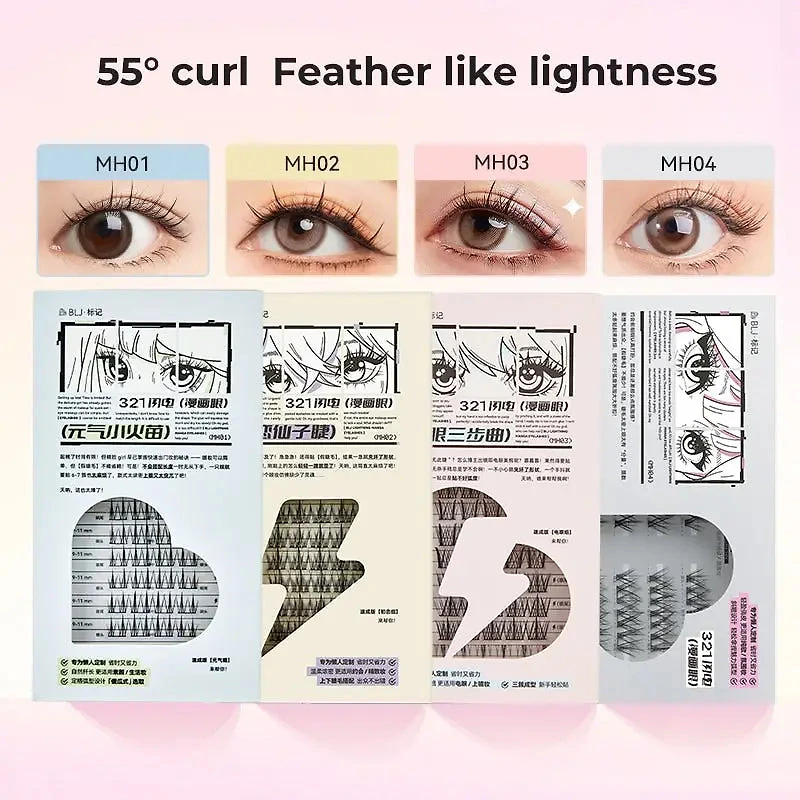 BLJ Lightning Manga Eyelashes - MH02 First Love Fairy Lashes