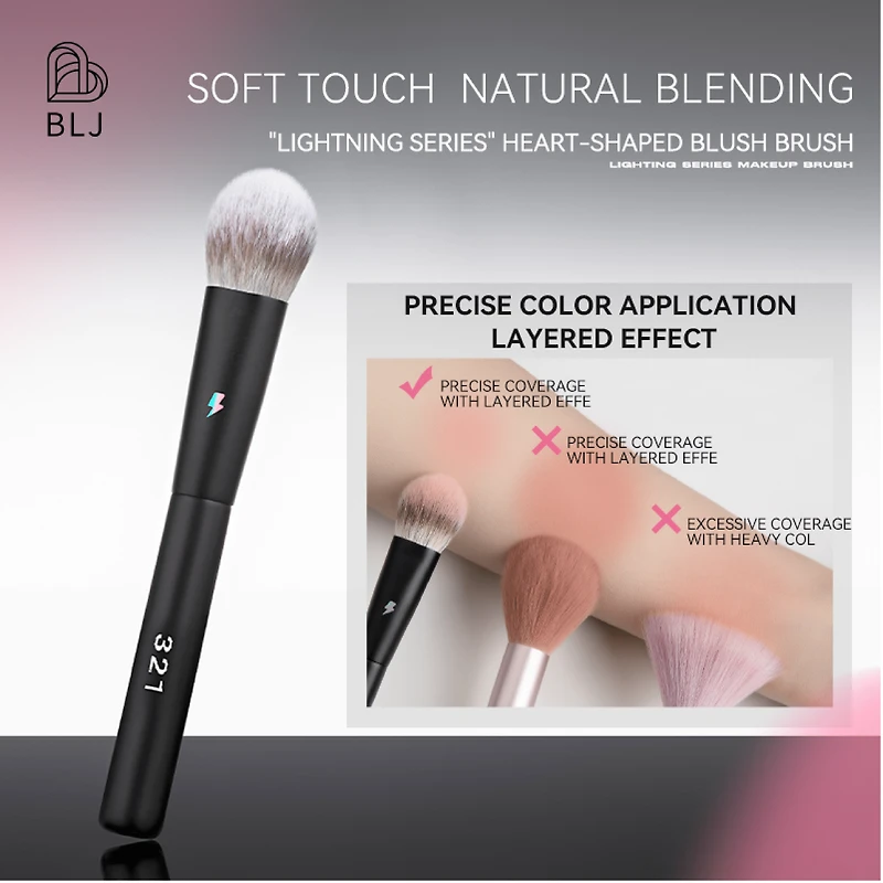 BLJ Lightning Series Ace Blush Brush 1pc