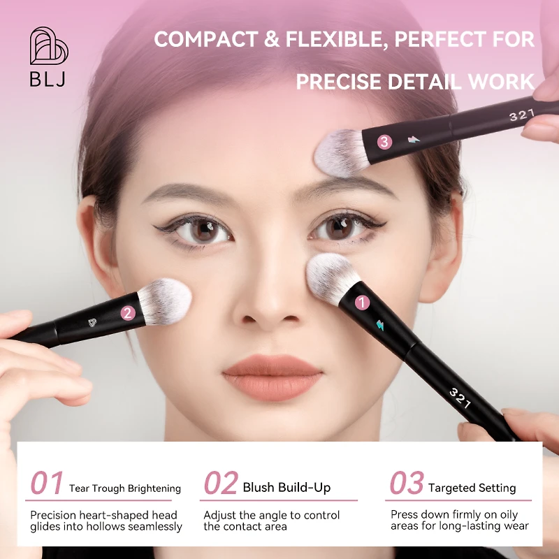 BLJ Lightning Series Ace Blush Brush 1pc