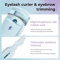 BLJ Lightning Series Eyelash Curler + Eyebrow Razor