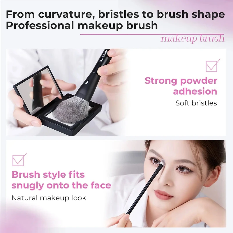BLJ Lightning Series Makeup Brush Set (12pcs)